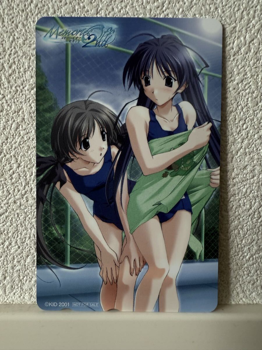 ★未使用★非売品★MemoriesOff 2nd テレカ メモリーズオフ拍卖