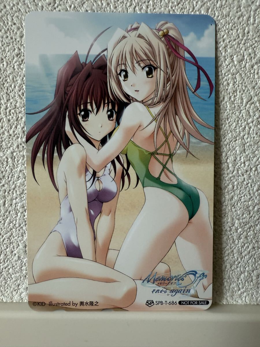 ★未使用★非売品★MemoriesOff それからagain テレカ メモリーズオフ拍卖