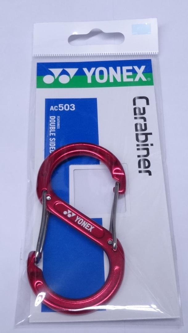 ☆ヨネックス【YONEX】カラビナ AC503 シャインレッド(716)拍卖
