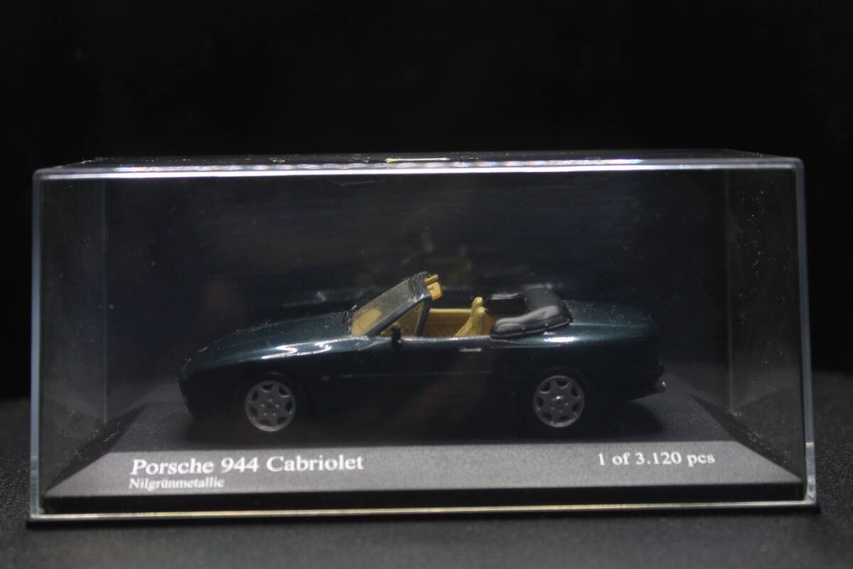 ミニチャンプス 1/43 ポルシェ 944 カブリオレ 1/3120 グリーンメタリック拍卖