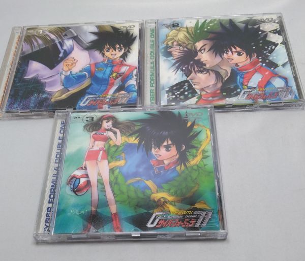DVD★新世紀 GPX サイバーフォーミュラ11 vol.1~3 3巻まとめて スリーブケース欠 vol.3 帯付き拍卖