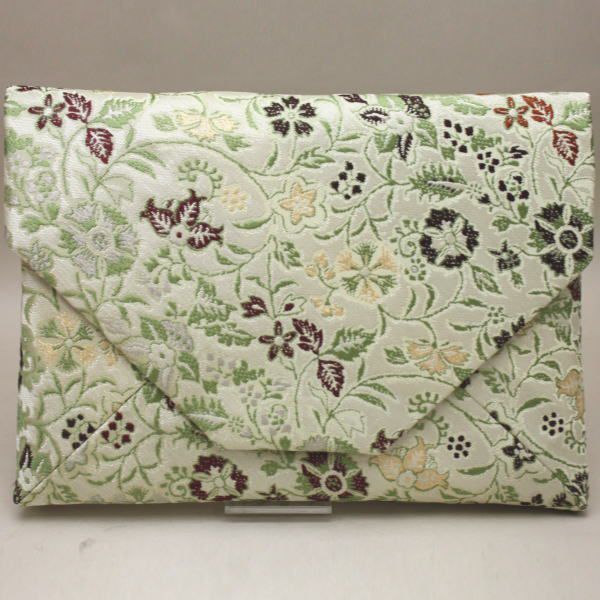 茶道具 数奇屋袋 数寄屋袋 正絹 早雲寺文台裂 銀襴裂地 龍村美術織物裂使用 茶道拍卖