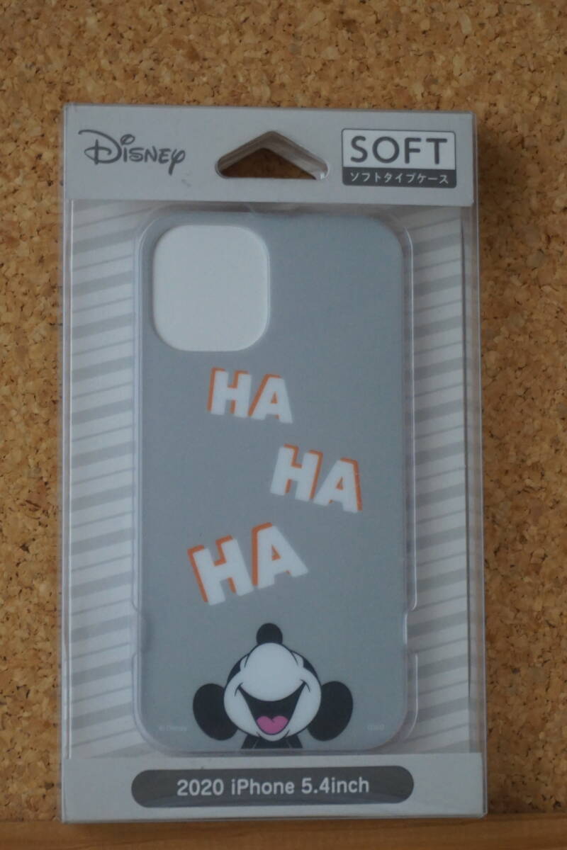 新品 ◇ ディズニー ミッキーマウス iPhone12 mini(5.4インチ)対応 ソフトケース ◇拍卖