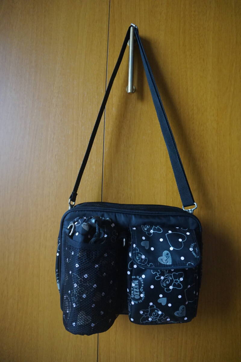 ◇ Mezzo Piano メゾピアノ ◇ ショルダーバッグ ペットボトルケース付き ◇拍卖