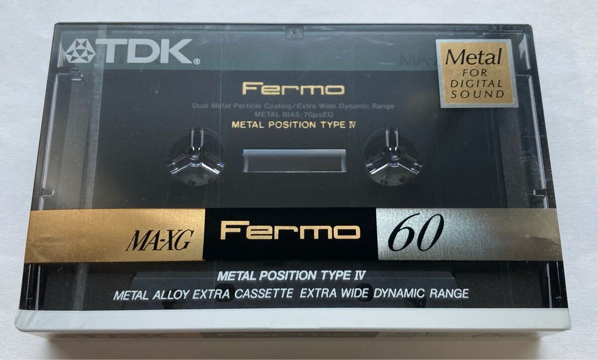 【未開封品】 TDK メタルカセットテープ MA-XG Fermo 60拍卖