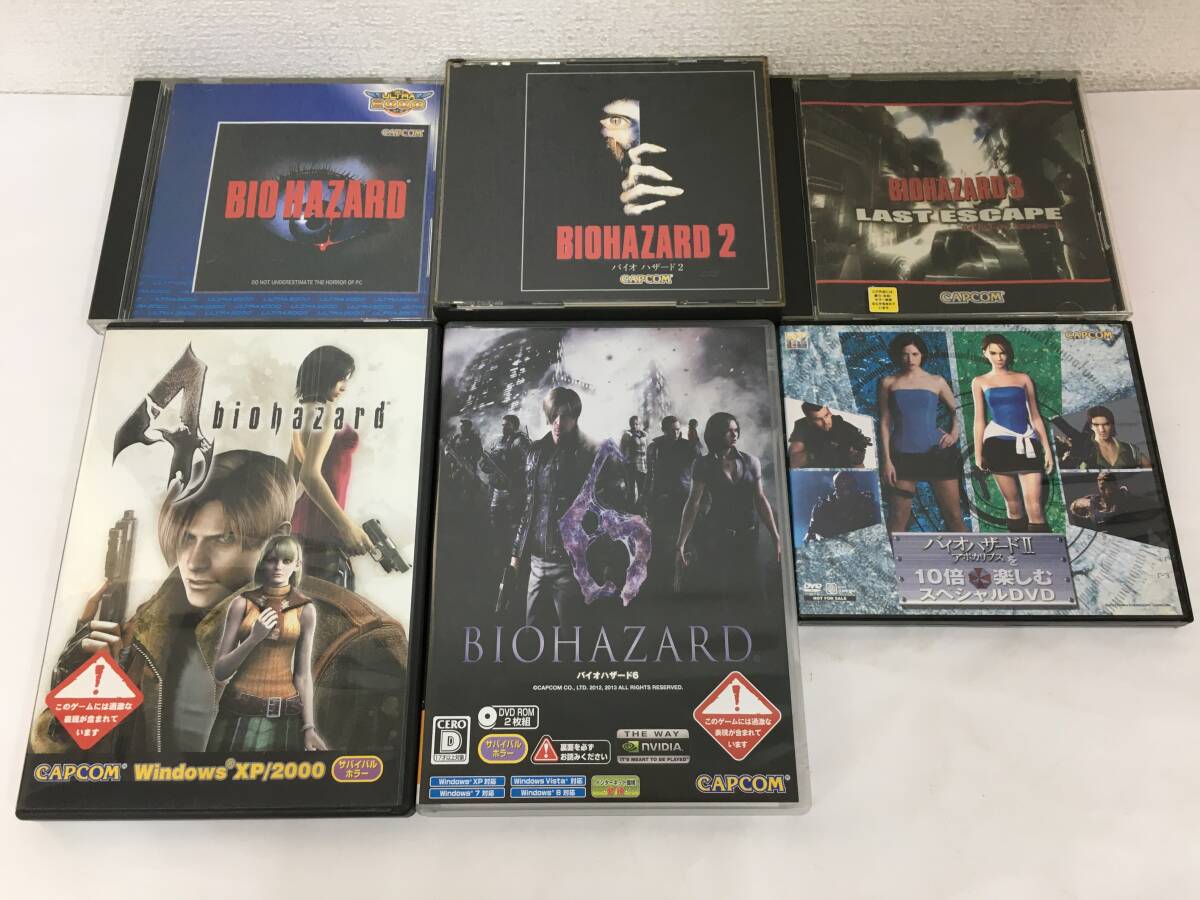 ◆◇H798 Windows Windows 95/98 バイオハザード BIOHAZA 2 3 4 6 + DVD アポカリプスを10倍楽しむ 6本セット◇◆拍卖
