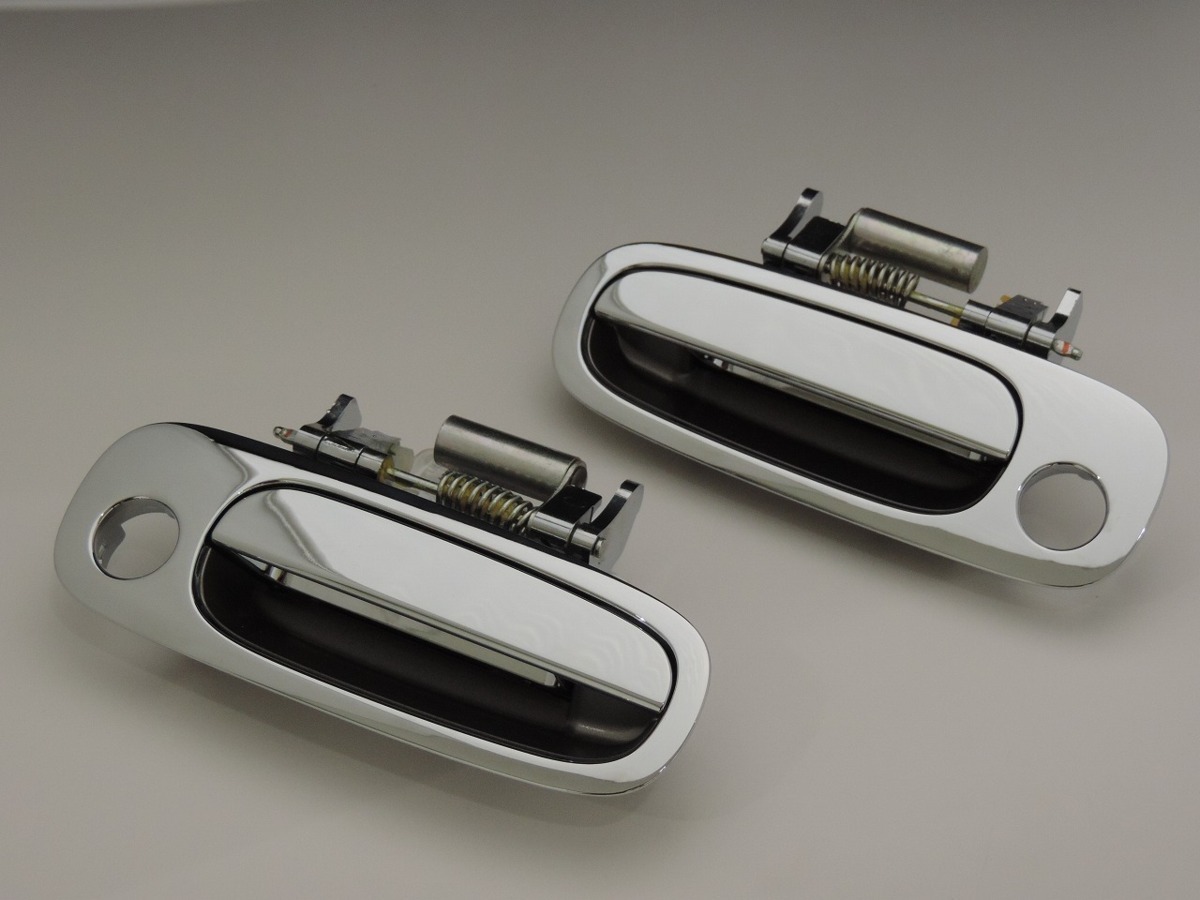 TOYOTA トヨタ純正 カローラ用 ドアメッキ アウターハンドル 左右セット MR-S ZZW30 流用可能 H11.10~H19.7拍卖