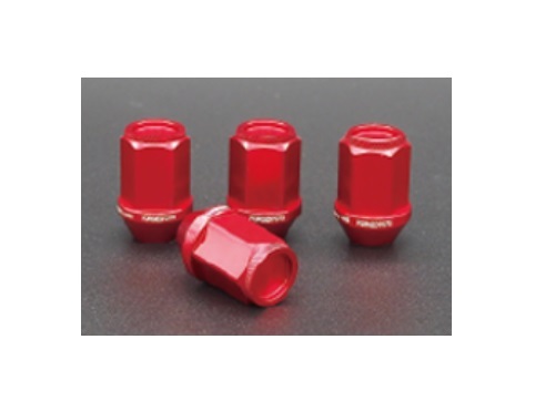 【新品】 INTER MILANO 超々ジュラルミンレーシングナット レッド M12×1.5 35mm 4本セット トヨタ ミツビシ ホンダ マツダ ダイハツ拍卖