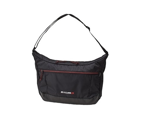 【新品】 日産コレクション ショルダーバック ブラック 黒 MIZUNO社製 NISMO ロゴ入り ファッション小物 肩掛け拍卖