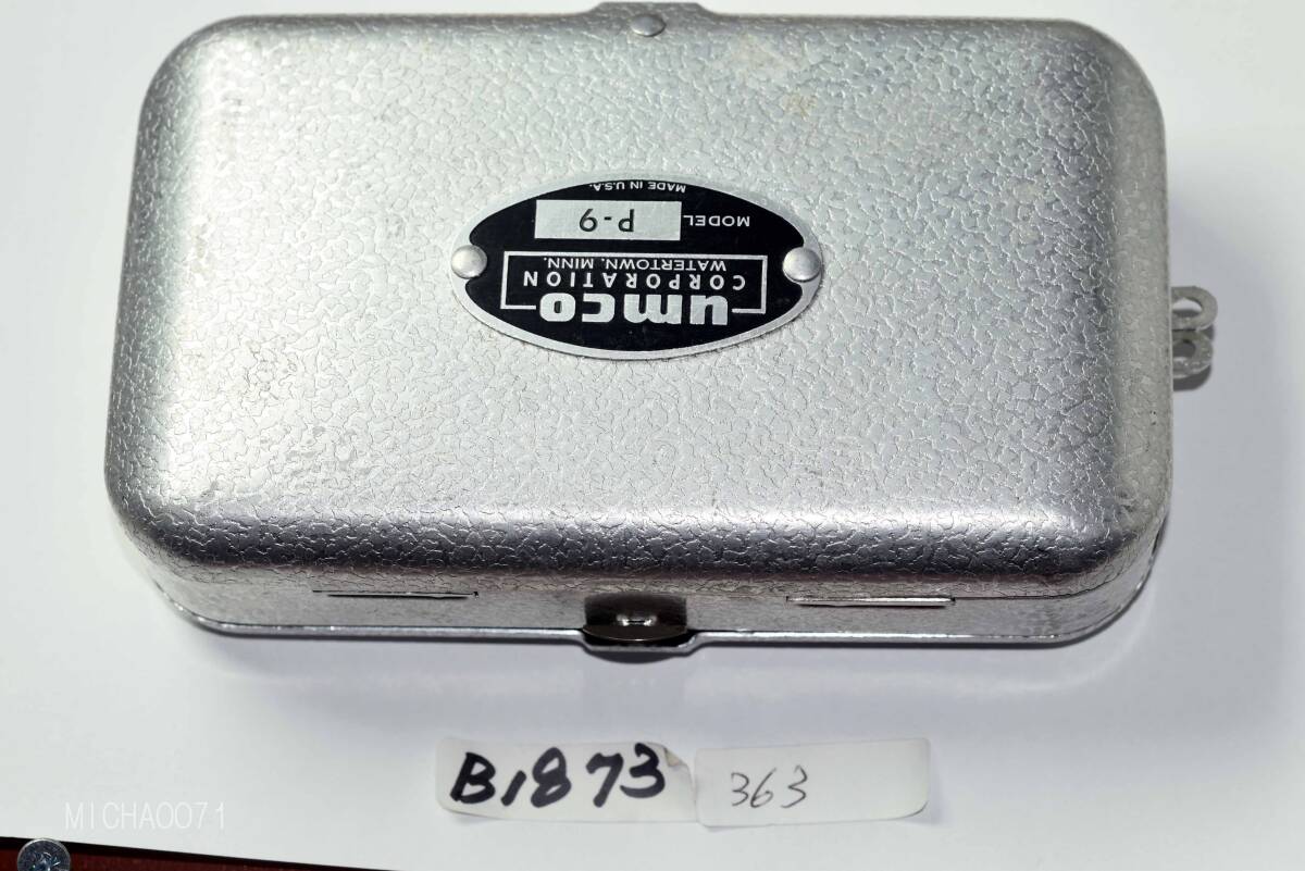 アムコ タックルボックス VINTAGE TACKLE BOX UMCO B1873-488使いやすいサイズです拍卖