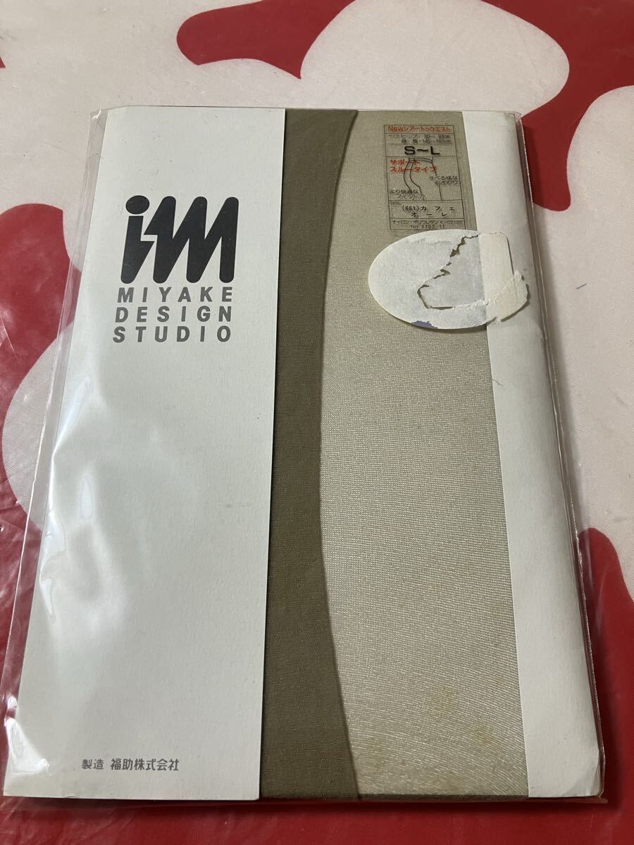 im miyake design studio newシアートゥウエスト サポートスルータイプ カフェオーレ パンティストッキング パンスト panty stocking 快適拍卖