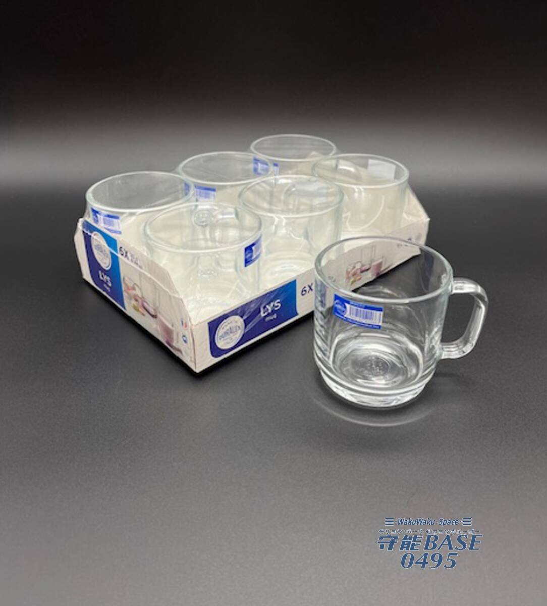 Duralex LYSエンピラブル マグ 250cc 6p 全面強化ガラス 耐熱ガラス拍卖