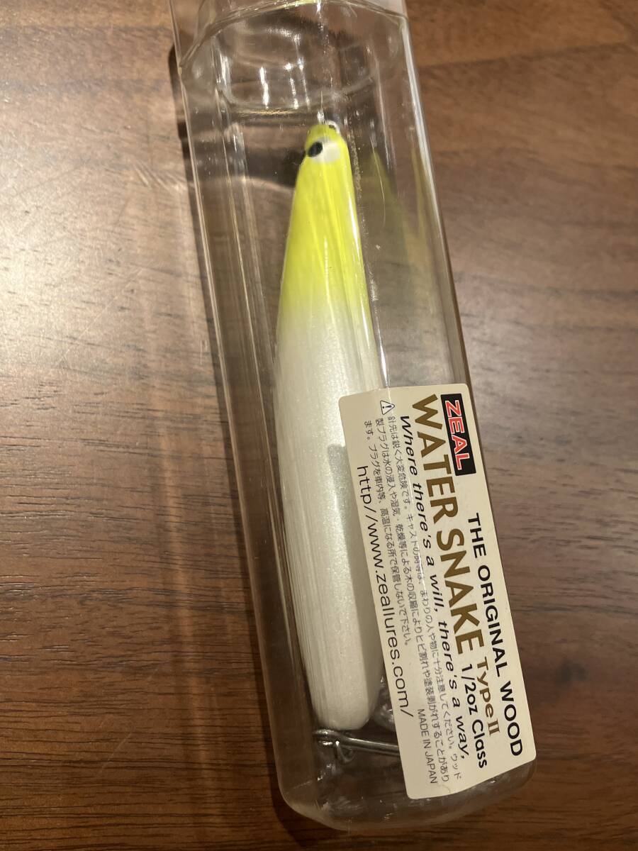新品 ZEAL ズイール WATER SNAKE TYPEⅡ ウォータースネーク 1/2oz 2005 ②拍卖