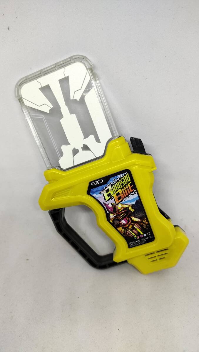 □送料無料 DX 爆走バイクガシャット / 仮面ライダーエグゼイド 仮面ライダーレーザー 爆走バイク ガシャット DXゲーマドライバー連動拍卖