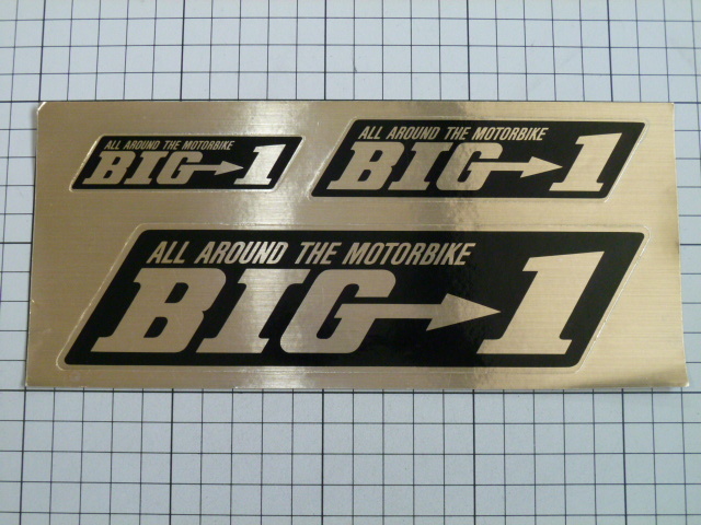 【希少】ALL AROUND THE MOTORBIKE BIG-1 ステッカー 1シート 当時物 です ホンダ CB スーパーフォア BIG1 CB1000 SUPER FOUR拍卖
