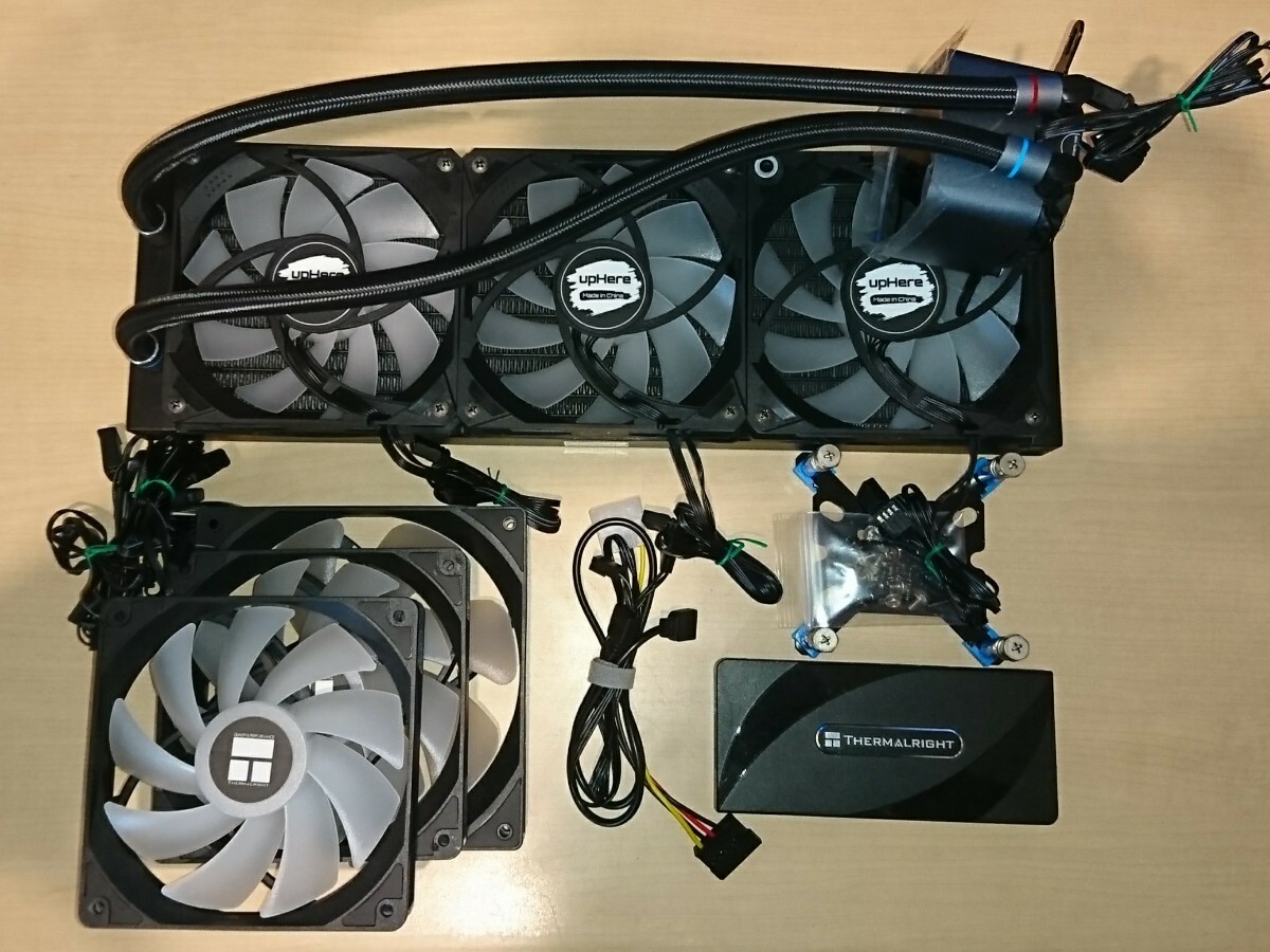 CPS 簡易水冷 CPUクーラー 360mm ARGBファン x6 (P8091A)拍卖