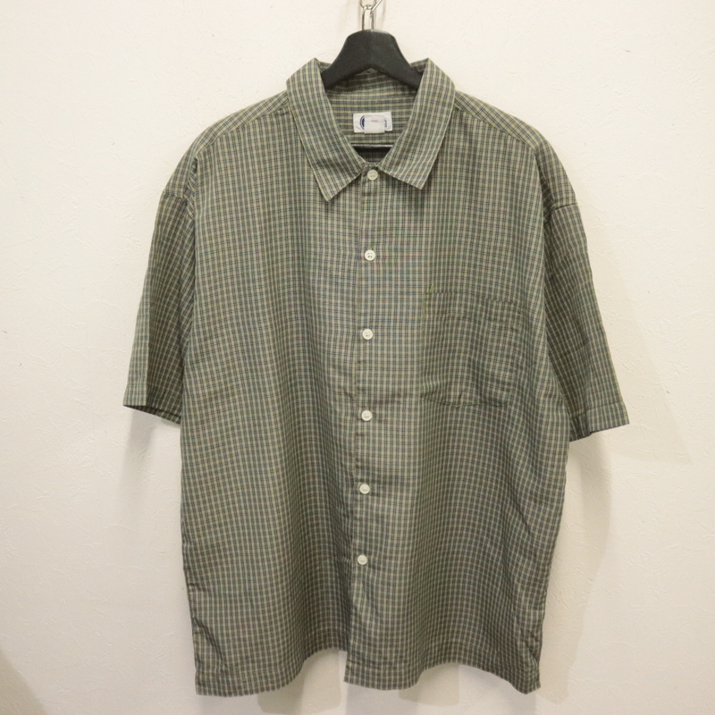 d892 90sビンテージ ARIZONA 半袖シャツ■1990年代製 表記Lサイズ グリーン チェック アメカジ ストリート 古着 古着卸 激安 ヴィンテージ拍卖