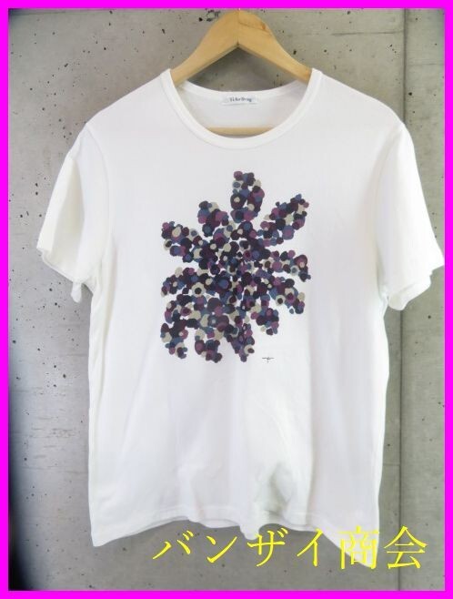 【送料300円可】4080b2◆日本製◆Y's for living ワイズフォーリビング 半袖Tシャツ カットソー/ヨウジヤマモト/ブラウス/ジャケットコート拍卖