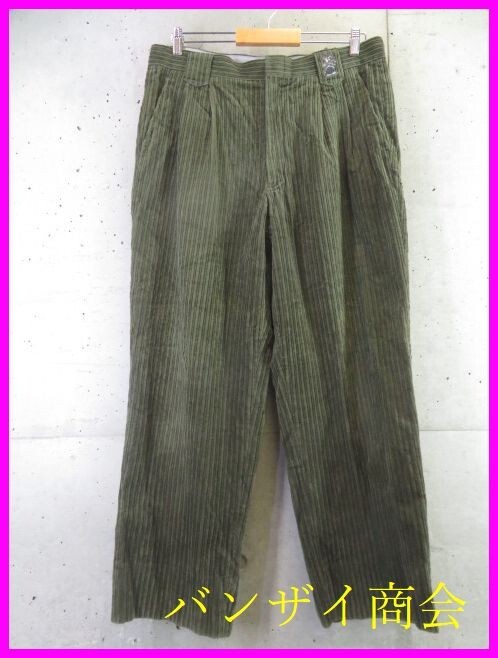 6180b17◆良品です◆85cm◆ANGELO アンジェロ PUNTO 刺繍 ソフトコーデュロイパンツ/パジェロ/PAGELO/ジャケット/ポロシャツ/ゴルフ拍卖