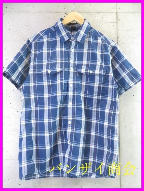 【送料300円可】3280b12◆良品です◆mont-bell モンベル 半袖チェックシャツ M/アウトドアジャケット/マウンテンパーカー/パンツ/ベスト拍卖