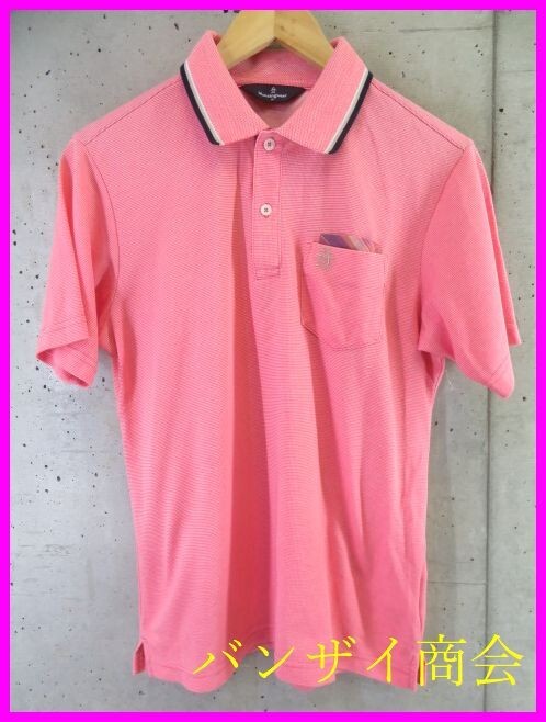 【送料300円可】7280b15◆美品です◆吸汗速乾◆MUNSINGWEAR マンシング ペンギン刺繍 半袖ドライポロシャツ M/ゴルフジャケット/パンツ拍卖