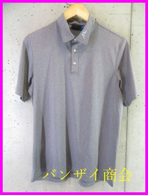 【送料300円可】7280b9◆美品です◆吸汗速乾◆J.LINDEBERG ジェイ リンドバーグ 半袖ドライポロシャツ S/ゴルフジャケット/パンツ/ニット拍卖