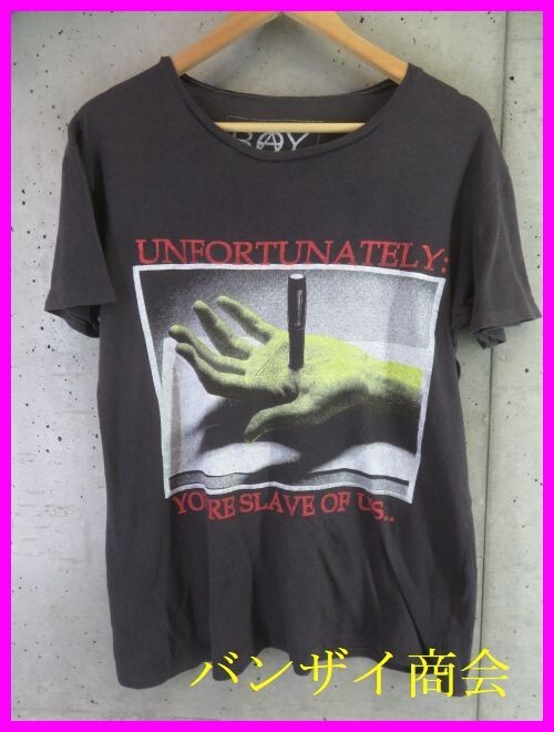 【送料300円可】001c152◆ヴィンテージ風◆BOY 半袖Tシャツ 3/カットソー/ジャケット/古着拍卖