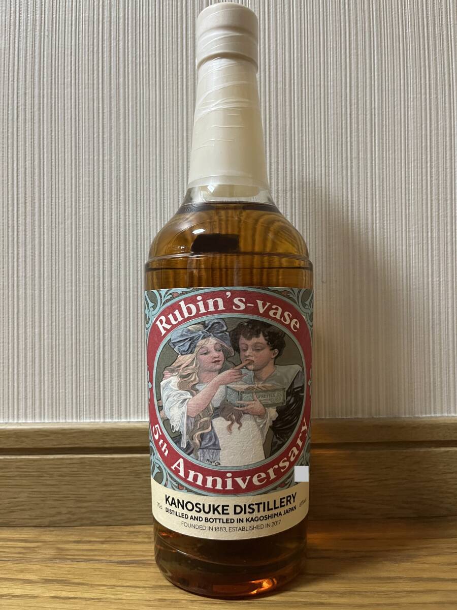 【嘉之助 ルビンズベース 5周年記念ボトル】KANOSUKE・Rubin's-vase 5th anniversary・61%・700ml拍卖
