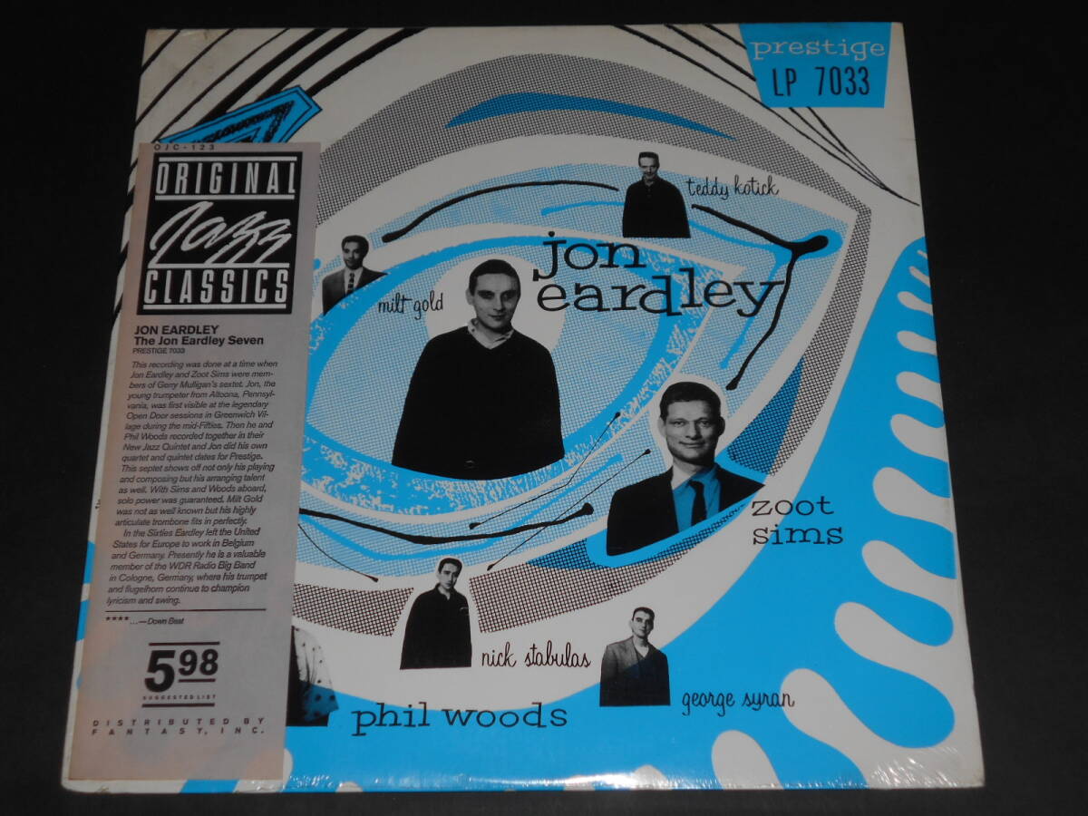 未開封!The Joe Eardley Seven(Prestige OJC再発)拍卖