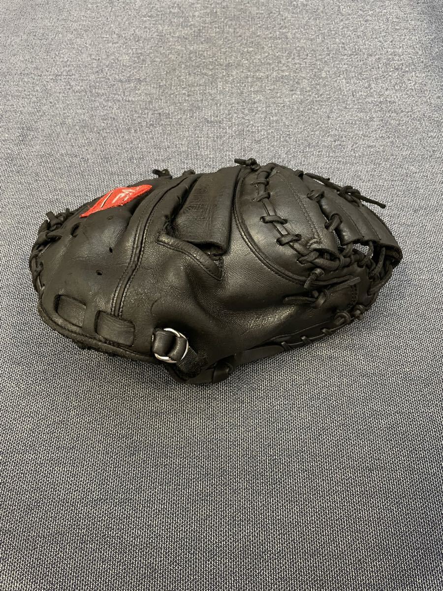 キャッチャーミット 野球 軟式 グローブ 一般用 大人 右投げ グラブ ローリングス 黒 ブラック Rawlings 右利き 学生拍卖