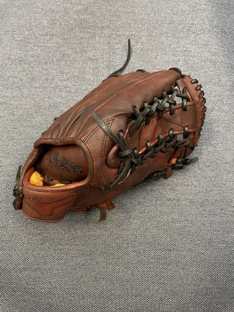 MIZUNO 野球 硬式グローブ 一般用 大人 右投げ グラブ 右利き 外野 赤茶色 ブラウン ミズノ ロング 高校野球対応 学生 匿名配送拍卖