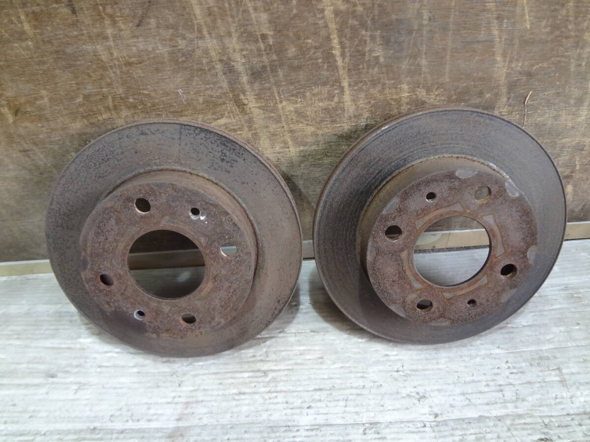 10515 サンバー TV1 純正 フロント ブレーキローター ディスクローター 16年拍卖