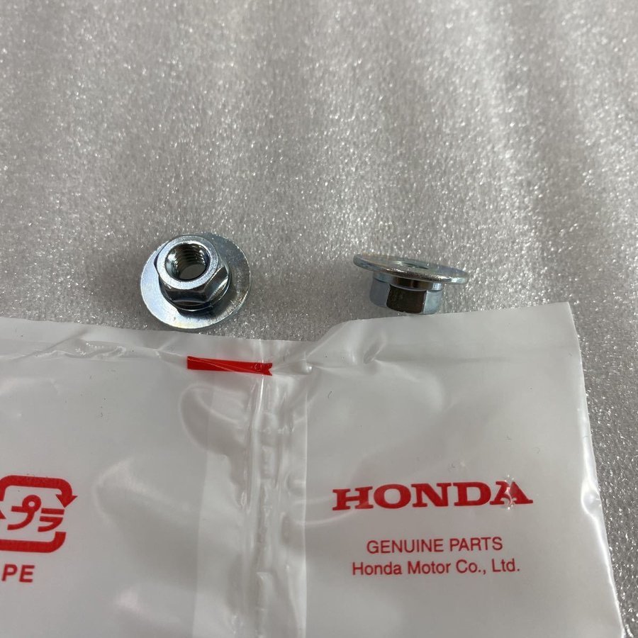 モトコンポ/MOTOCOMPO フロントフェンダー用 ナット 2個  ホンダ純正 新品 ★* 【水曜・日曜・祝日休み 臨時休業有】拍卖