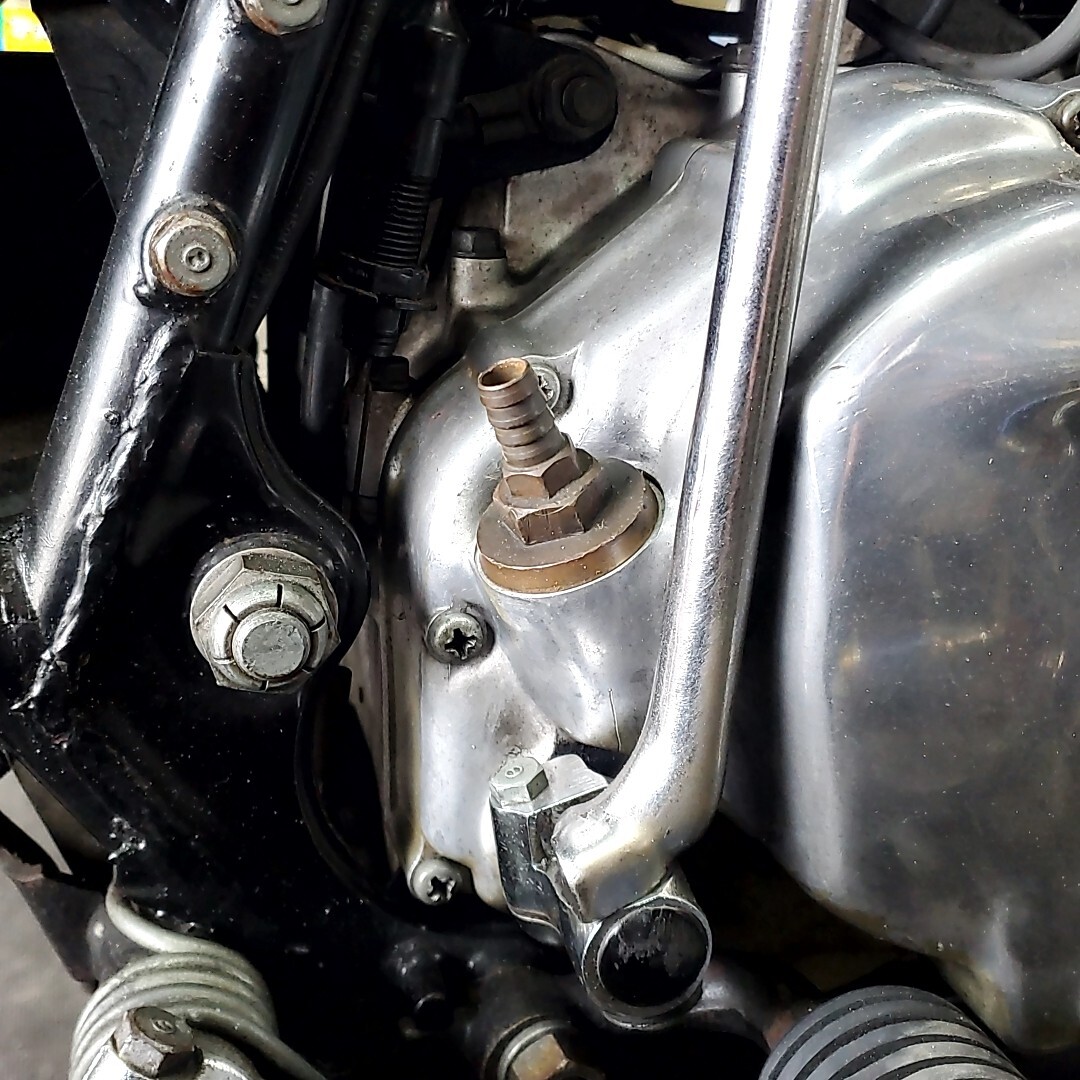 キジマ ブリーザーパイプ ブリパイ 真鍮 CB400F CB350F 当時物 希少 昭和 レア拍卖