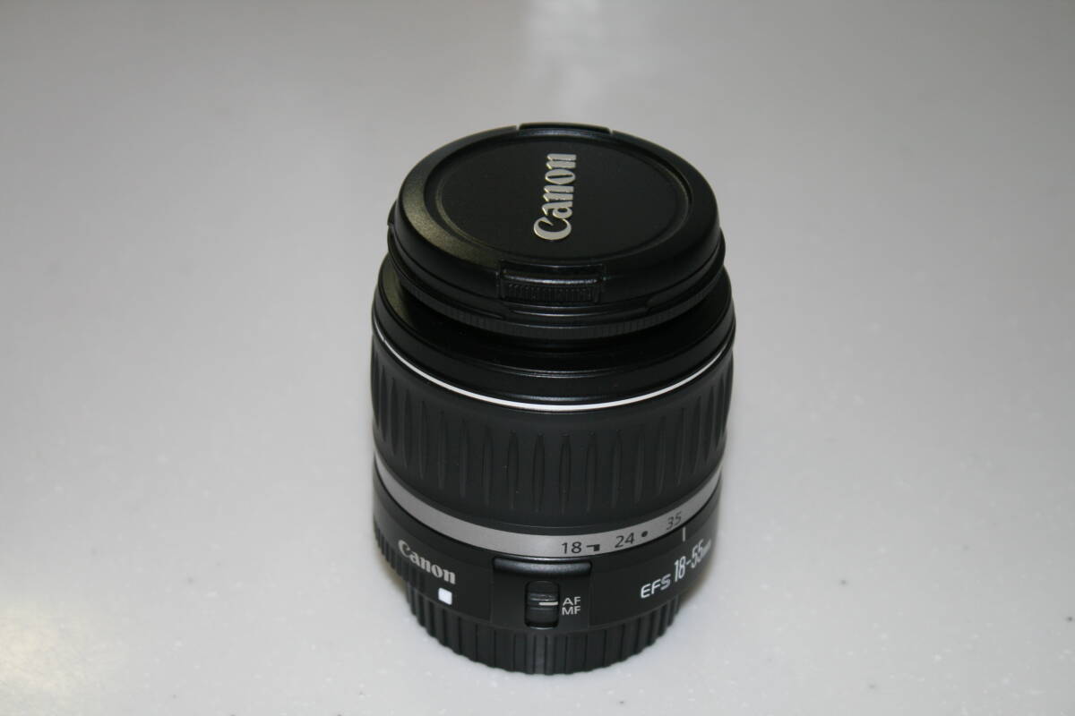 ▽美▽ ★ 極上美品 ★ Canon キヤノン EF-S 18-55mm F3.5-5.6 Ⅱ USM ズームレンズ AF MF 前後キャップ付き【売切れ御免 / 遺品整理 】拍卖