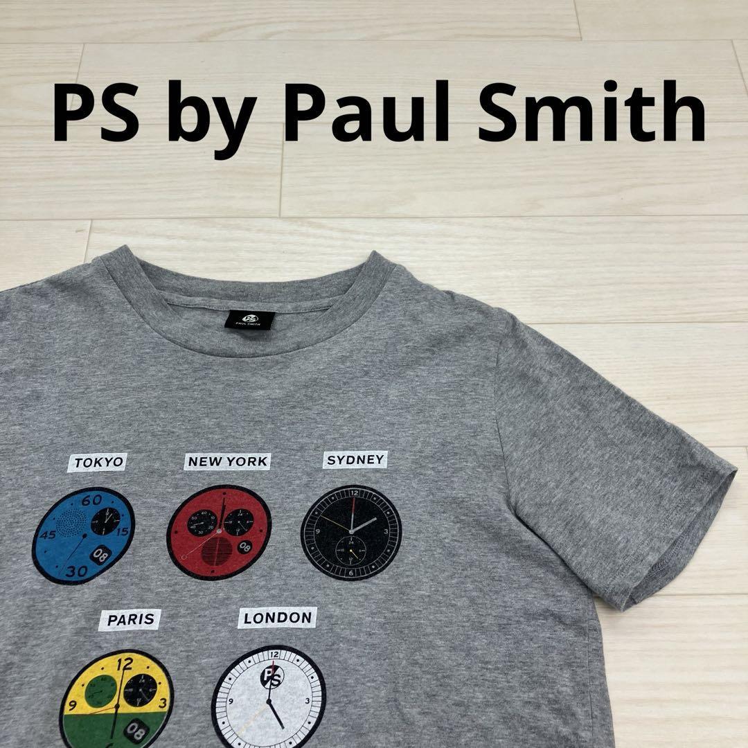 PS by Paul Smith ピーエスバイポールスミス 世界時計プリントTシャツ W26087拍卖