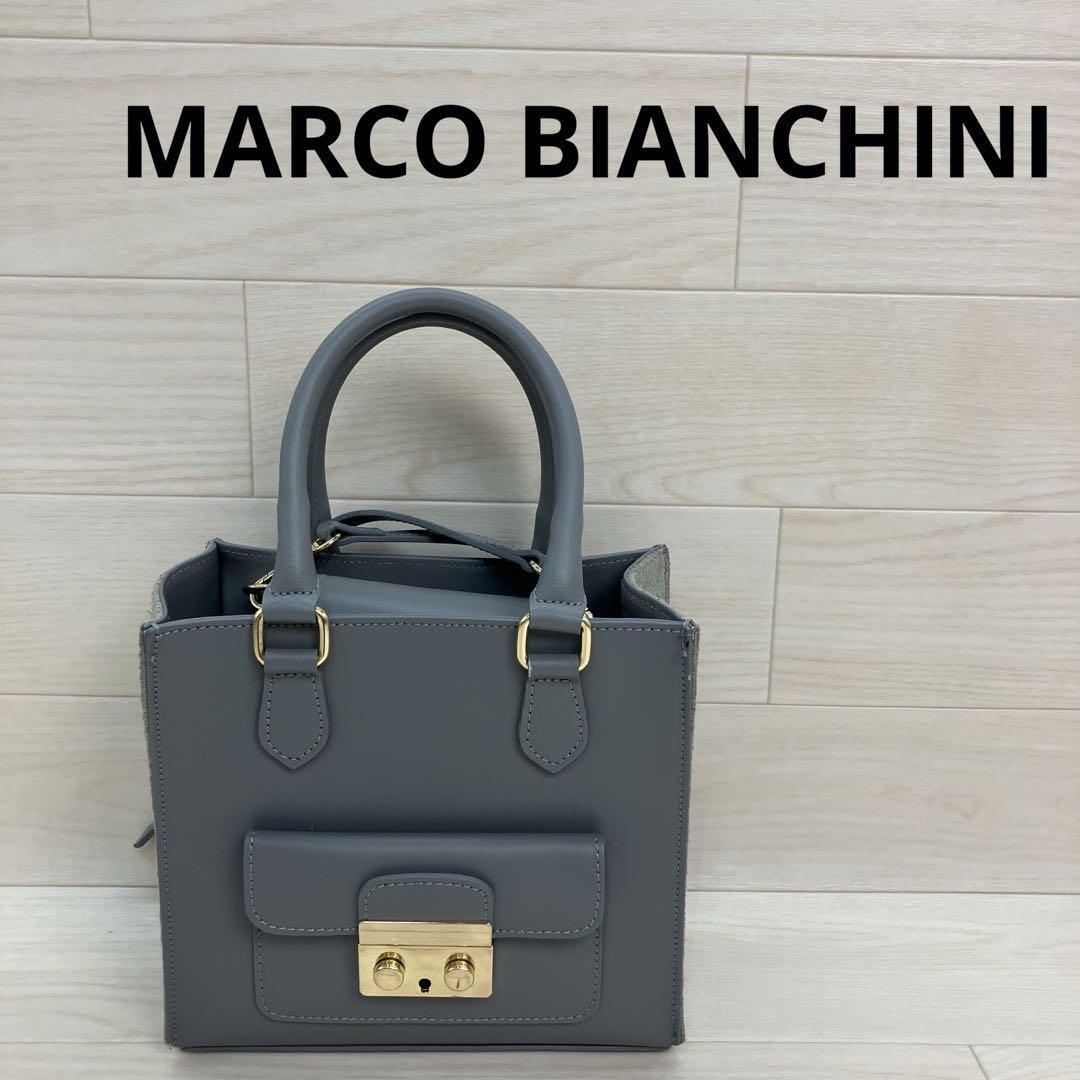 MARCO BIANCHINI マルコビアンキー二 17FW BOX 2WAY バッグ W26139拍卖