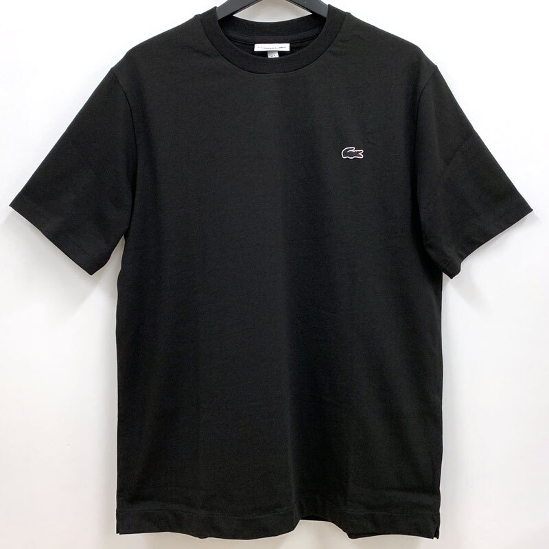 《美品》LACOSTE ラコステ アウトラインクロック クルーネックTシャツ サイズ : 4/アウトドア/併売《メンズ古着・山城店》O6897拍卖