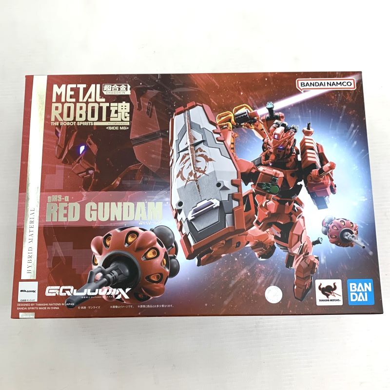 《未開封》METAL ROBOT魂 <SIDE MS> 赤いガンダム 「機動戦士Gundam GQuuuuuuX」店頭/他モール併売《フィギュア・山城店》Z666拍卖