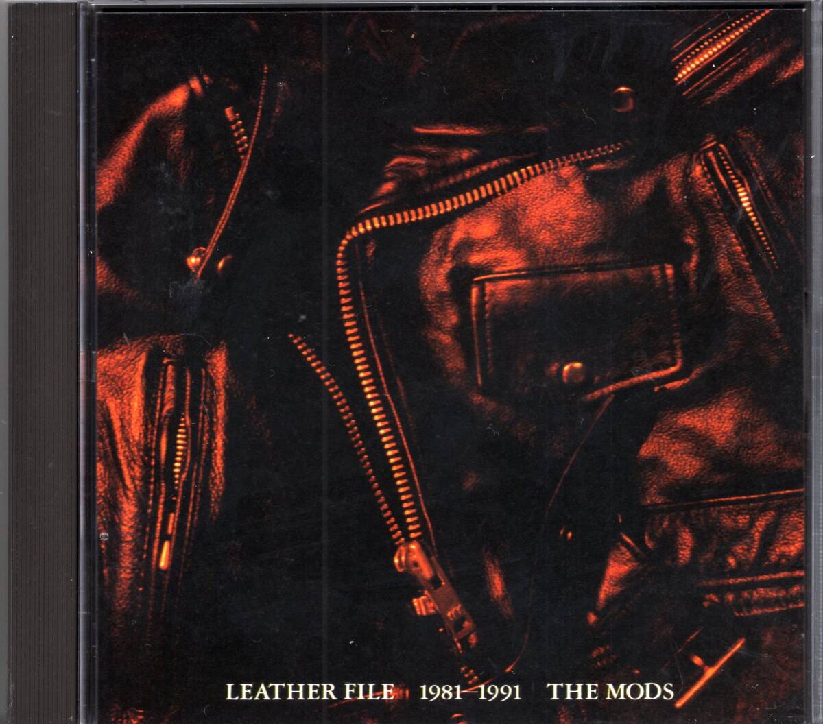 【即】THE MODS / ザ・モッズ / LEATHER FILE 1981-1991・ベスト全23曲・・・2枚組CD/91年拍卖