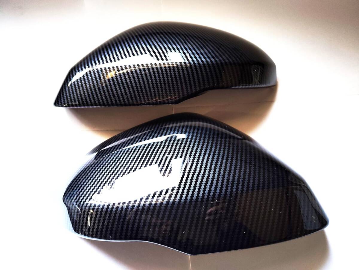 ★新品★ ヴェゼル RV系 ドアミラー カバー ブラックカーボン 調 左右2個セット拍卖