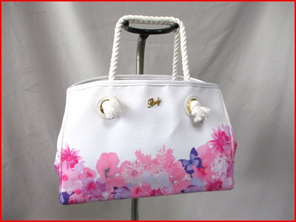 Rady/レディ◇横型トートバッグ WH 花柄 W34.5cm拍卖