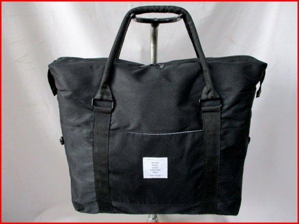 PACKING TRAVEL GOODS COLLECTION/トラベルバッグ◇ボストン キャリーオンバッグ BK W45cm拍卖