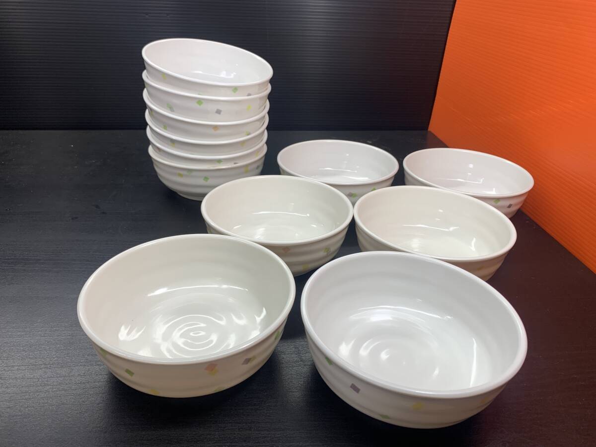 メラミン 食器 未使用品近い 24個 福岡県 NO2拍卖