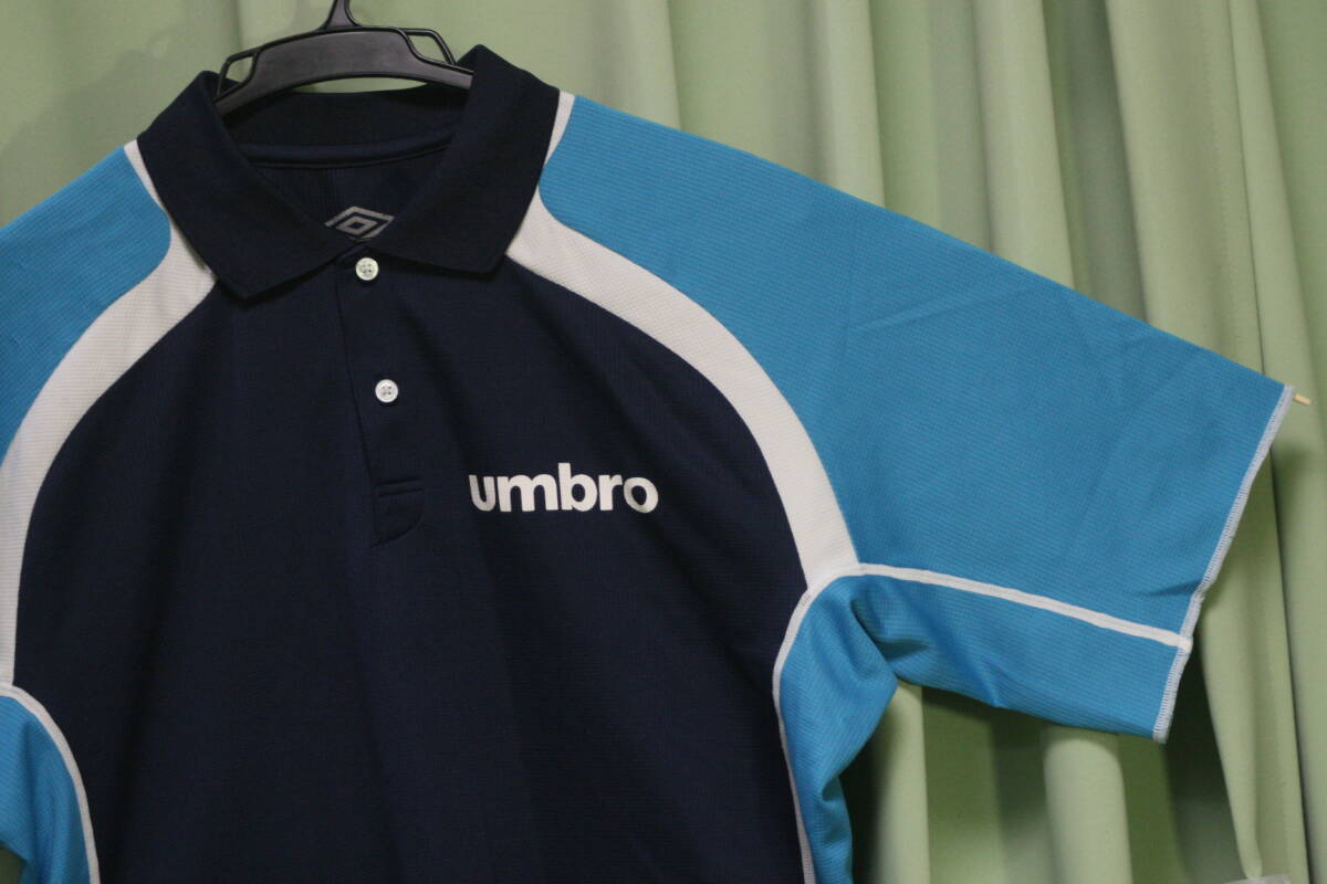 鮮かな配色 限定カラー Lサイズ Umbro テニス ポロシャツ拍卖