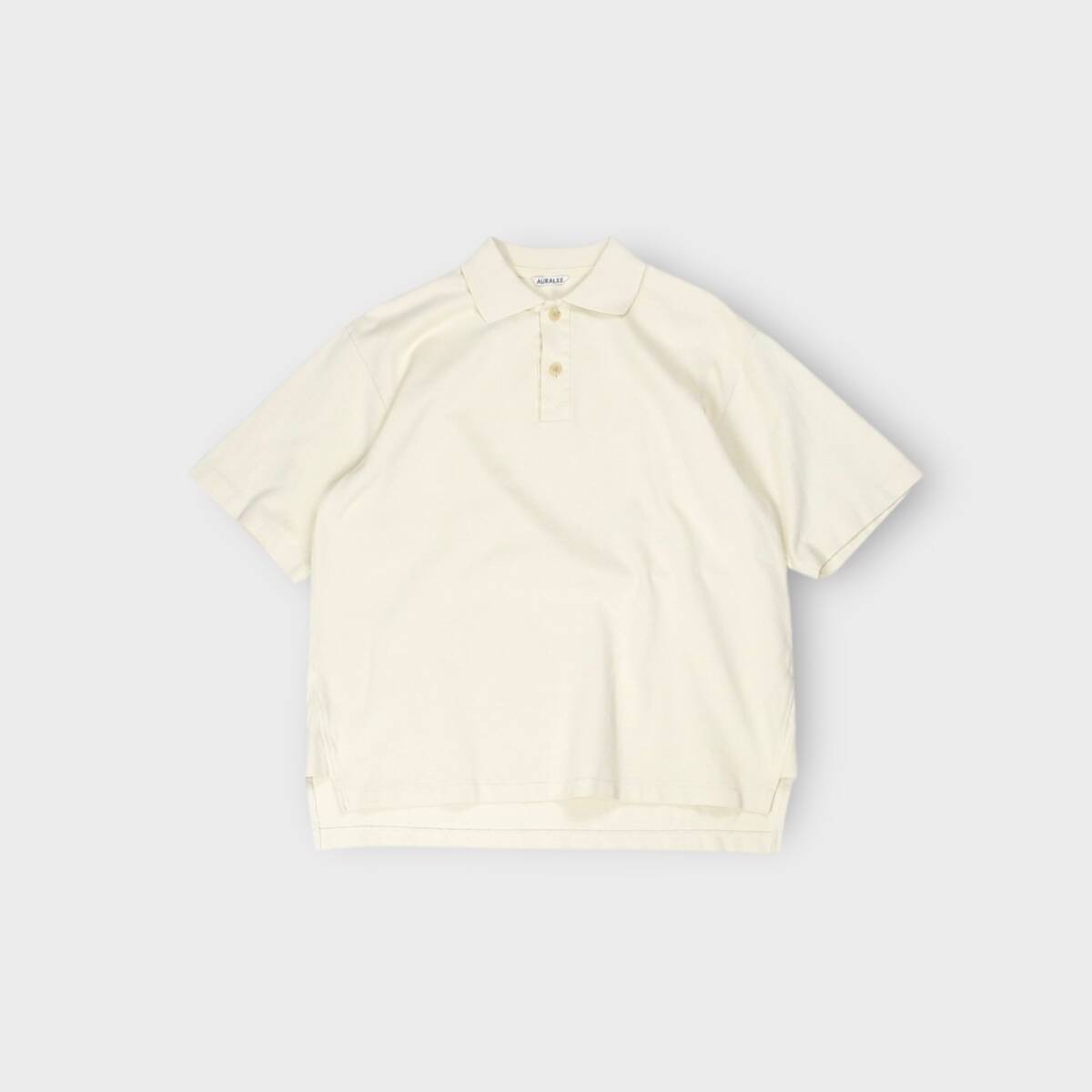 AURALEE【SALT SHRINK PIQUE BIG POLO】拍卖