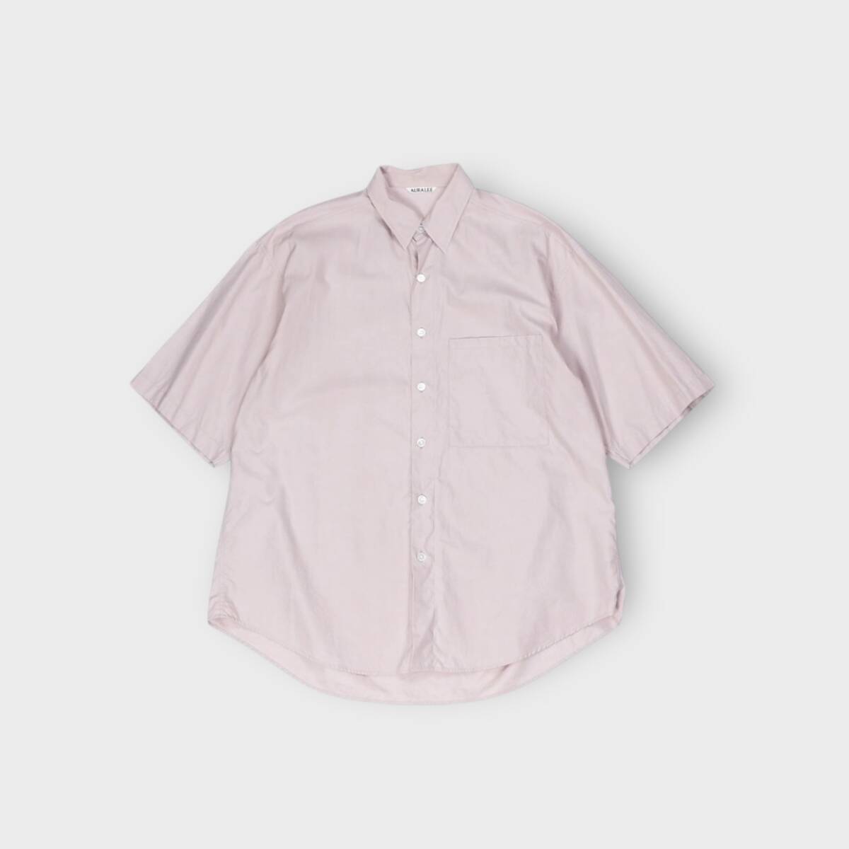 AURALEE【HALF SLEEVED BIG SHIRTS】拍卖