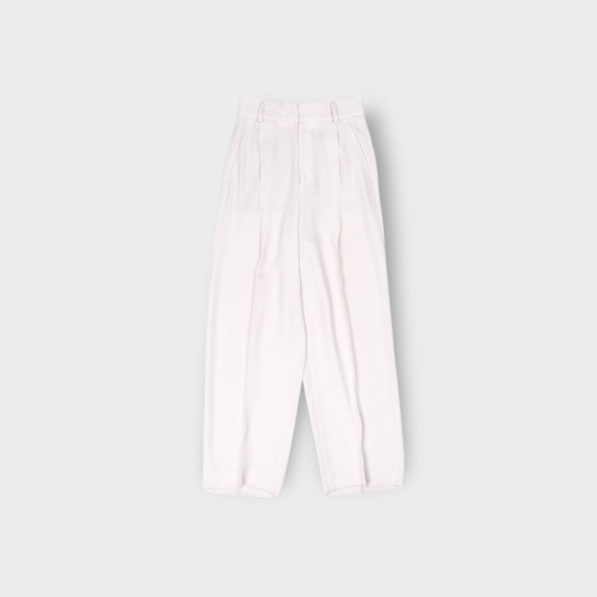 6(ROKU)【GEORGETTE TUCK PANTS】拍卖