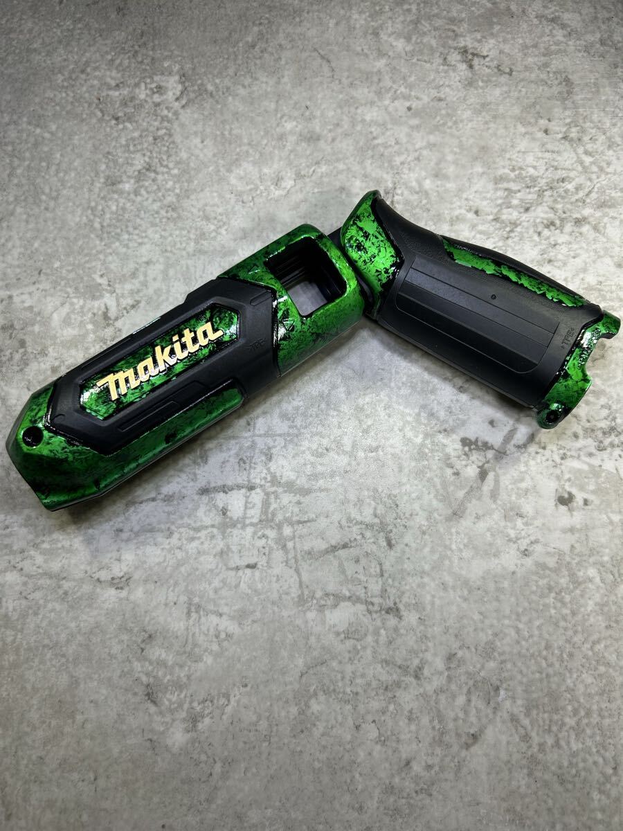 Makita TD022D ハウジング カスタムペイント ラップ塗装 ペンインパクト ペンドライバー マキタ 腰道具 ニックス ラップ塗装 拍卖