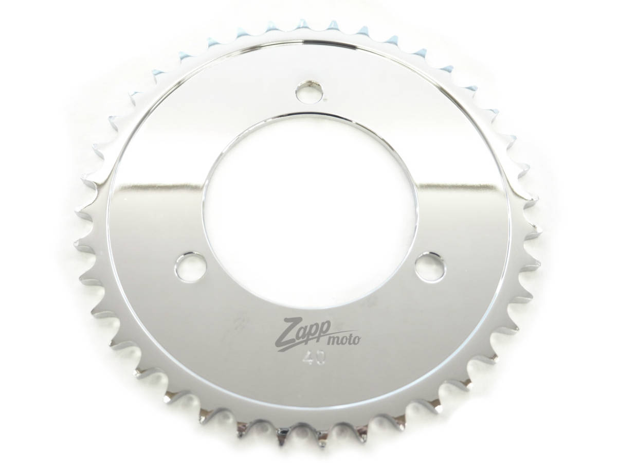◆◇新品 リプロ◇◆W1 W1S W1SS W2SS W2TT W1SA W3 リアスプロケット 40T クロームメッキ仕上げ KAWASAKI カワサキ拍卖